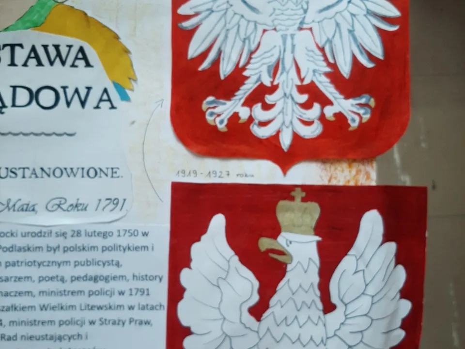 Plakaty z okazji 3 Maja kl. 6b — zdjęcie 4