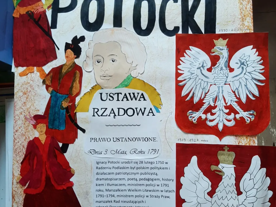 Plakaty z okazji 3 Maja kl. 6b — zdjęcie 5