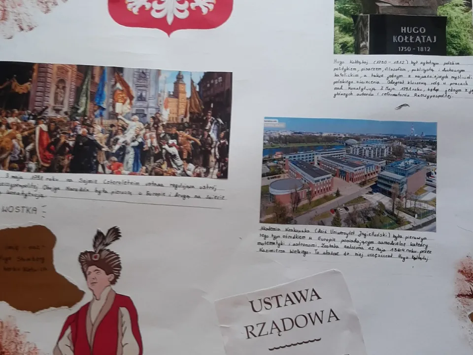 Plakaty z okazji 3 Maja kl. 6b — zdjęcie 6