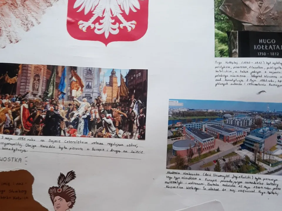 Plakaty z okazji 3 Maja kl. 6b — zdjęcie 7
