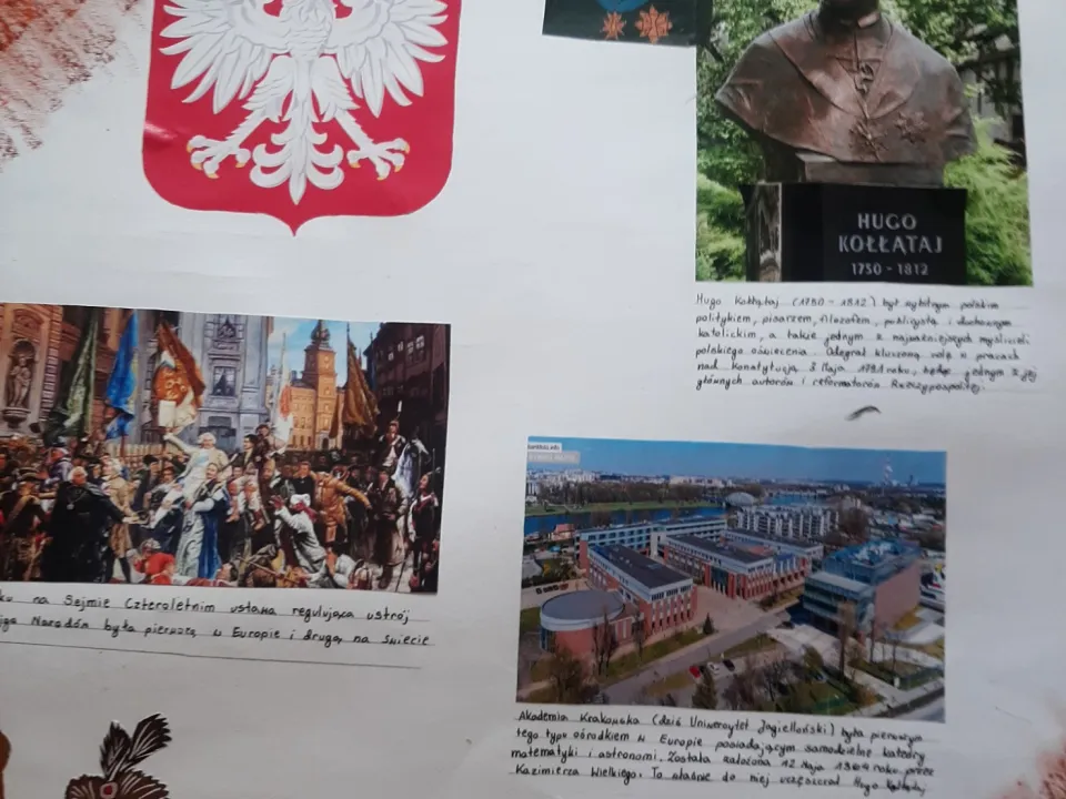 Plakaty z okazji 3 Maja kl. 6b — zdjęcie 8
