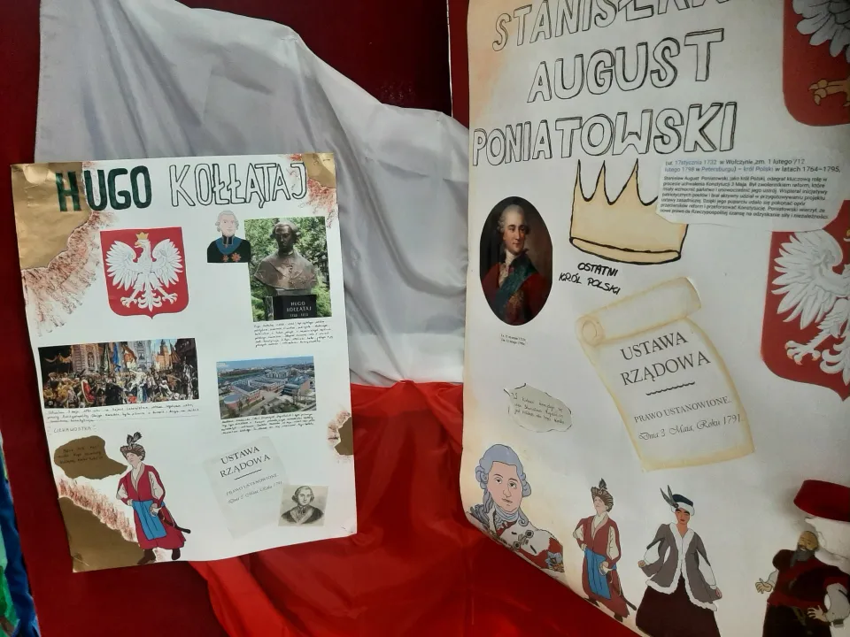 Plakaty z okazji 3 Maja kl. 6b — zdjęcie 12
