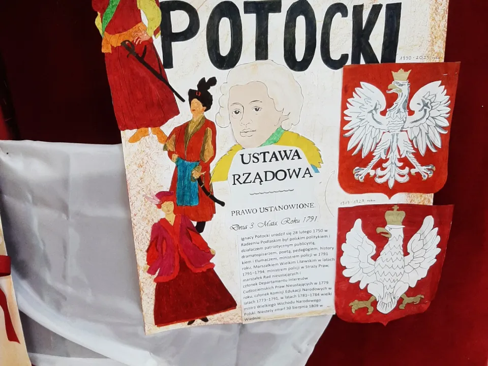 Plakaty z okazji 3 Maja kl. 6b — zdjęcie 13
