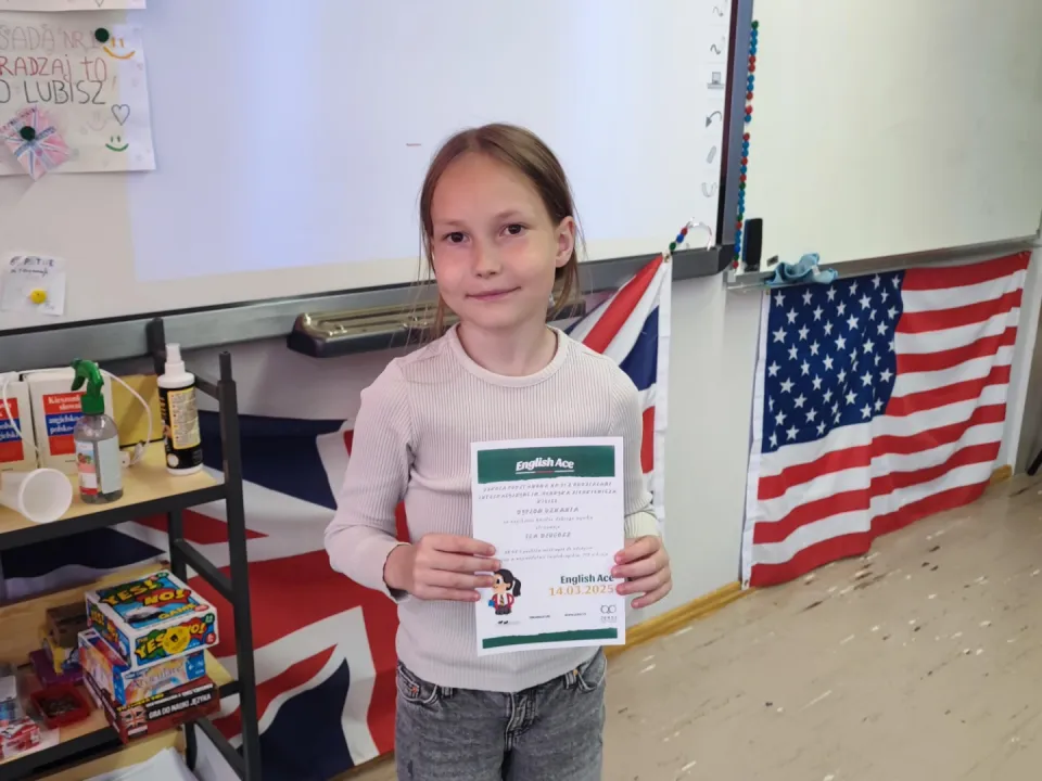 Sukces w „English Ace”! — zdjęcie 1