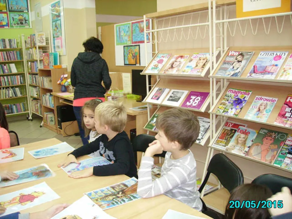 Klasa IIc w Miejskiej Bibliotece — zdjęcie 1