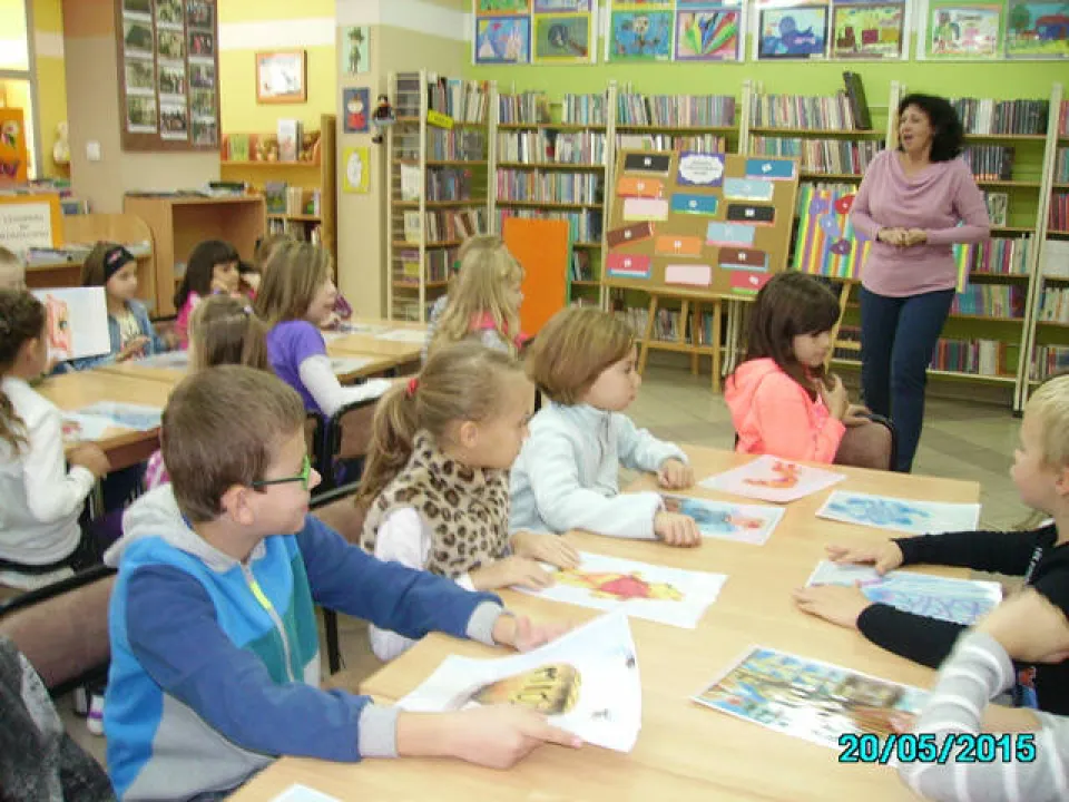 Klasa IIc w Miejskiej Bibliotece — zdjęcie 2