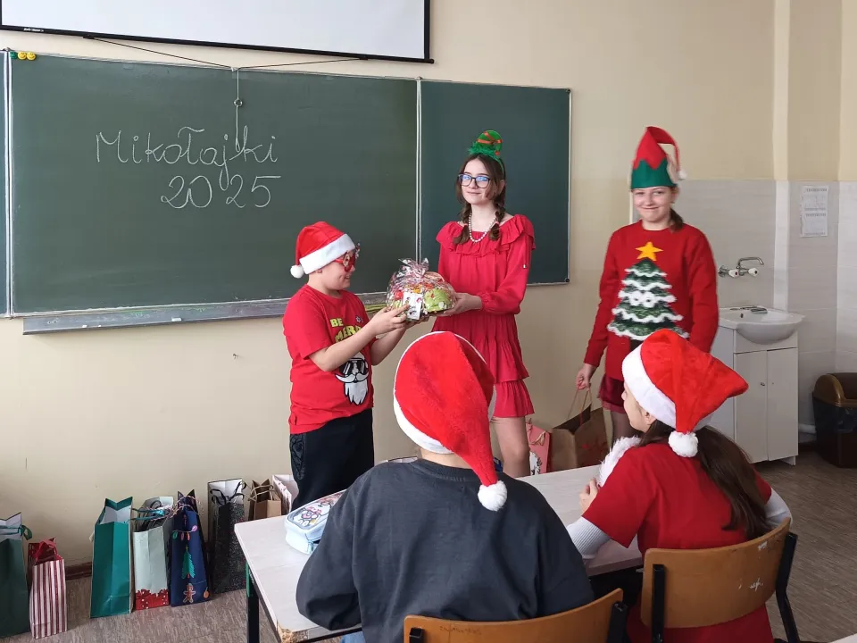 Mikołajki w klasie 4a — zdjęcie 1