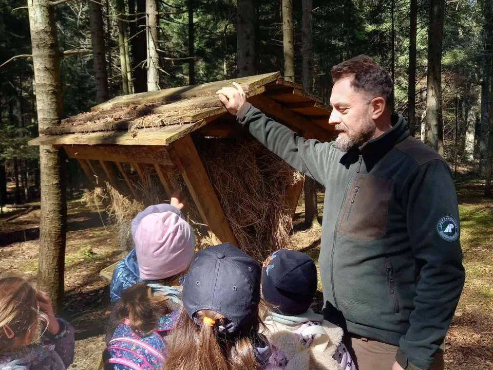 Wizyta w Ośrodku Edukacji Leśnej w Nadleśnictwie Kielce — zdjęcie 8