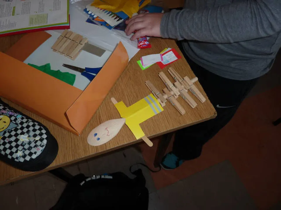 5b podczas zajęć technicznych — zdjęcie 1