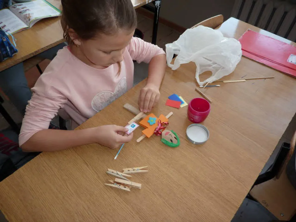5b podczas zajęć technicznych — zdjęcie 3