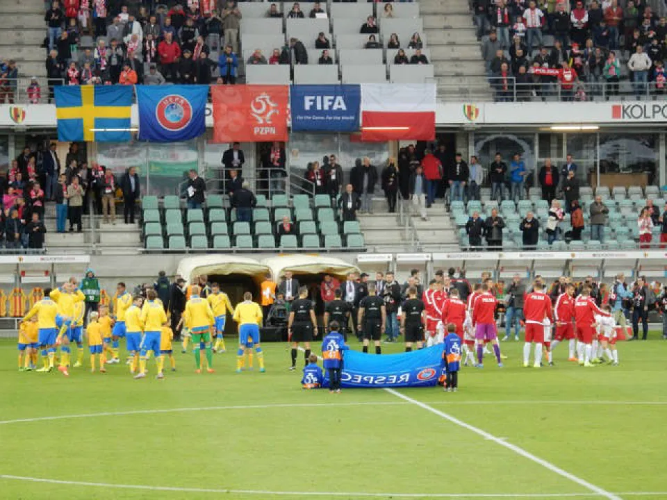 IIIa na meczu Polska - Szwecja — zdjęcie 3