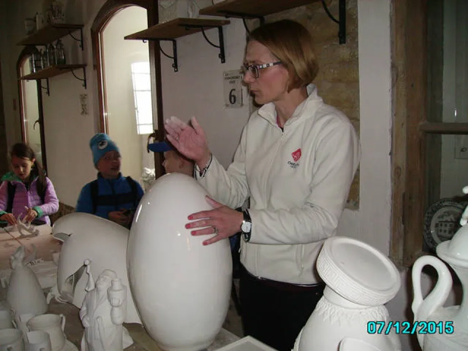 klasa 2 c w Fabryce Porcelany — zdjęcie 5