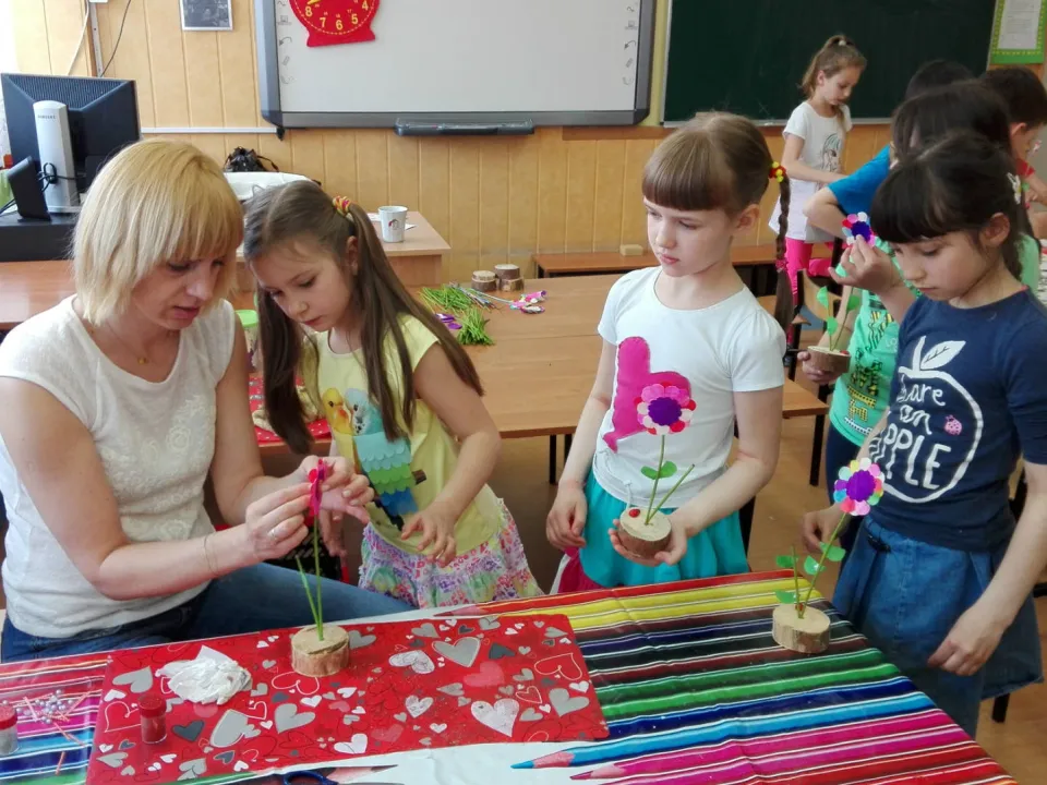 Warsztaty plastyczne w klasie IId — zdjęcie 3