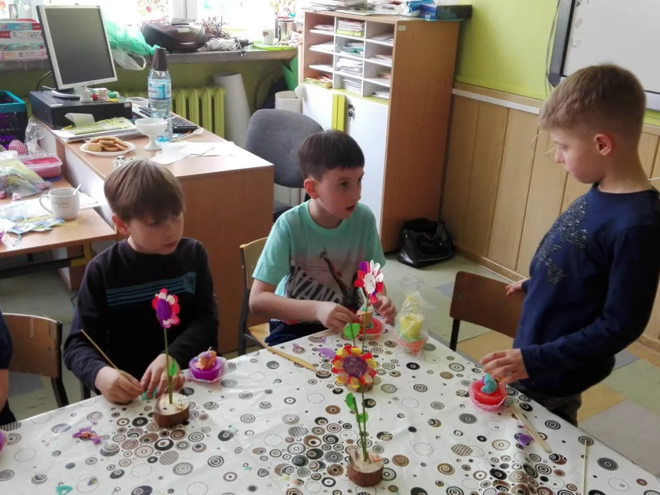 Warsztaty plastyczne w klasie IId — zdjęcie 8