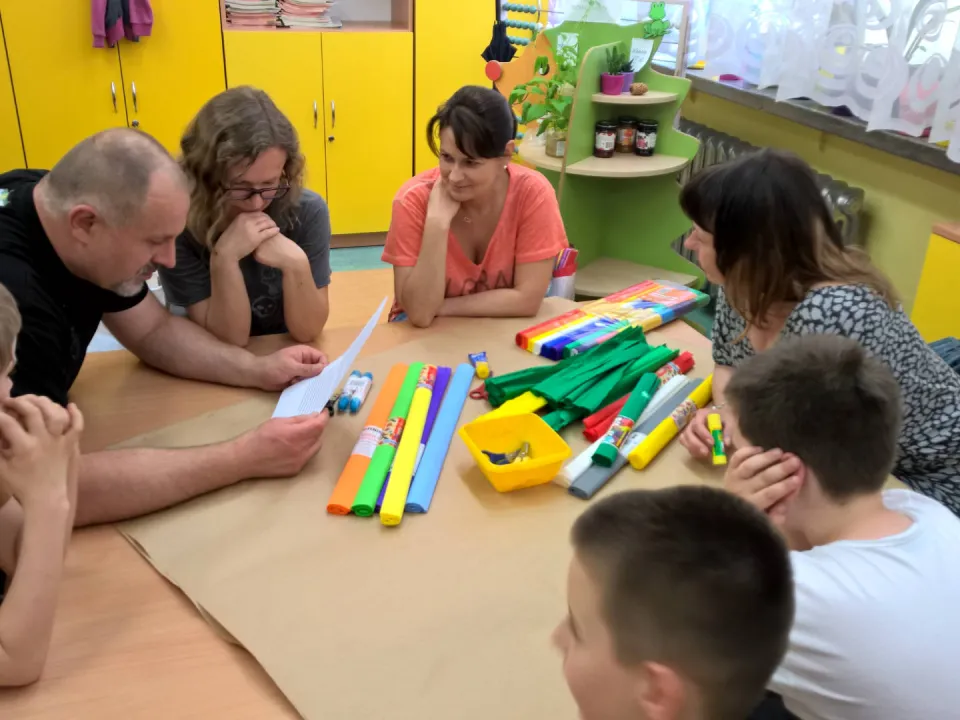 Warsztaty rodzinne w klasie IIa — zdjęcie 1