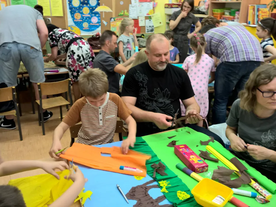 Warsztaty rodzinne w klasie IIa — zdjęcie 8