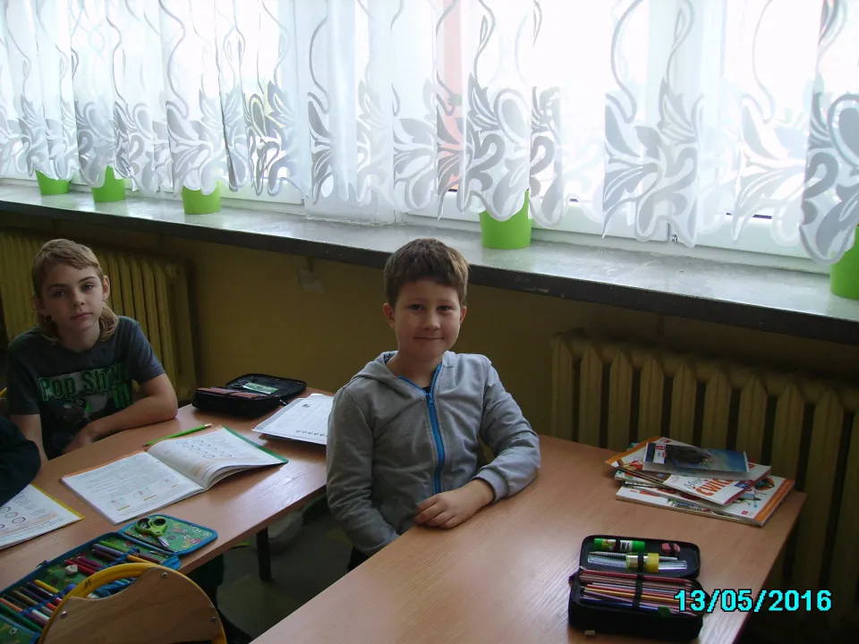 Klasa IIIc wita w nowym roku szkolnym. — zdjęcie 3