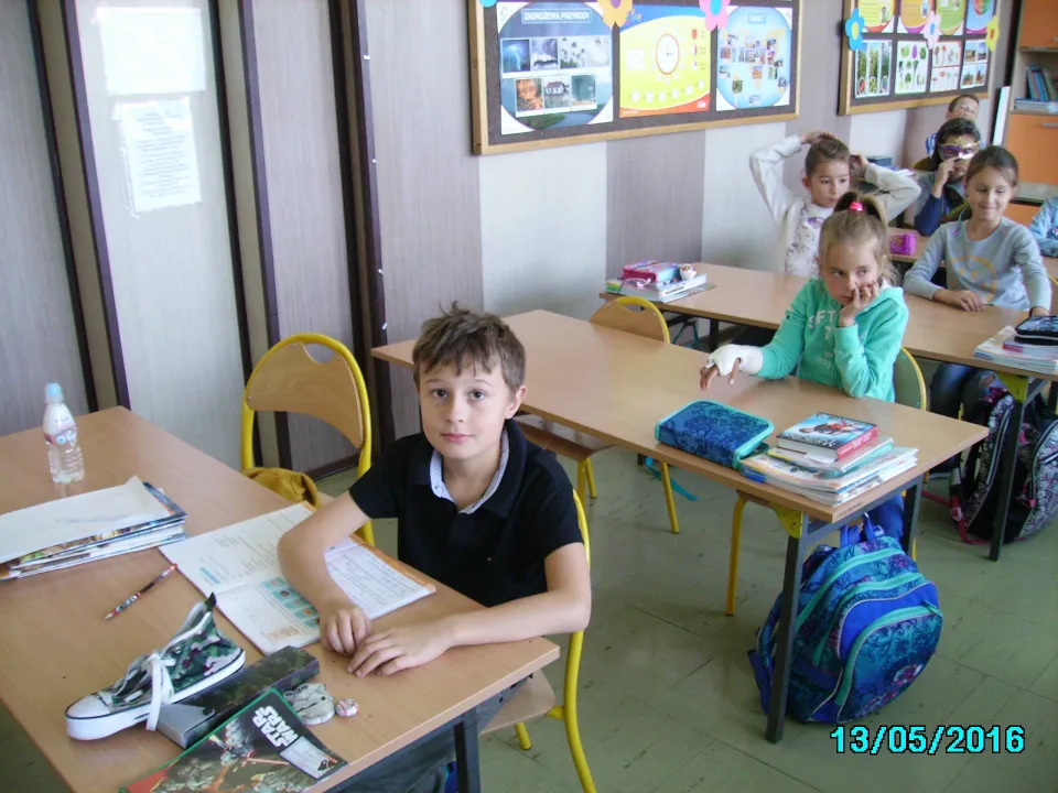 Klasa IIIc wita w nowym roku szkolnym. — zdjęcie 8