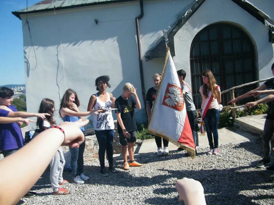 Ślubowanie klas 1 gim — zdjęcie 12