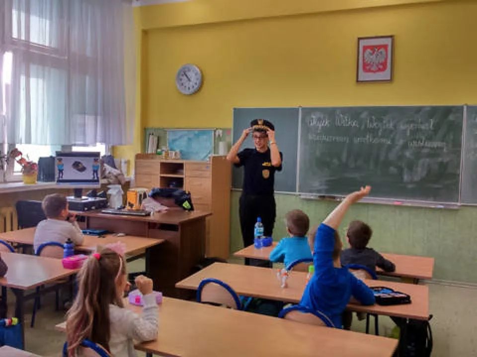 Wizyta Straży Miejskiej — zdjęcie 1