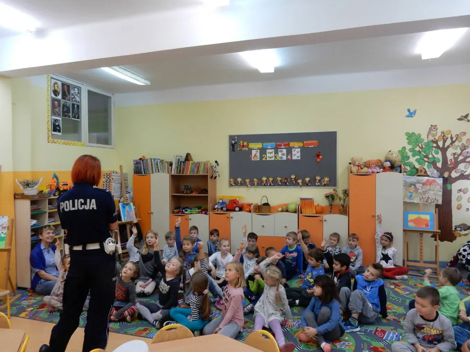 Spotkanie z policjantką w klasie Oa. — zdjęcie 4