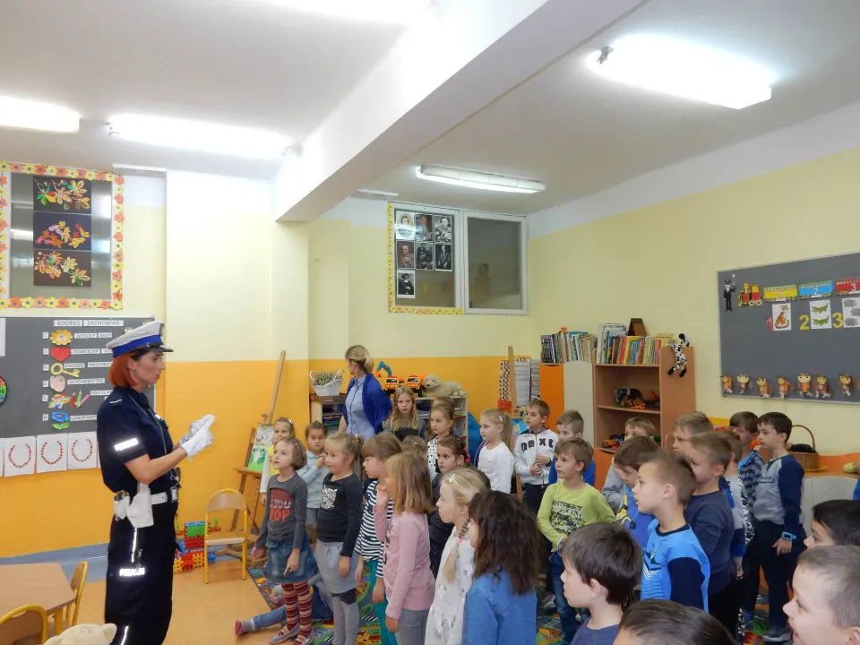 Spotkanie z policjantką w klasie Oa. — zdjęcie 6