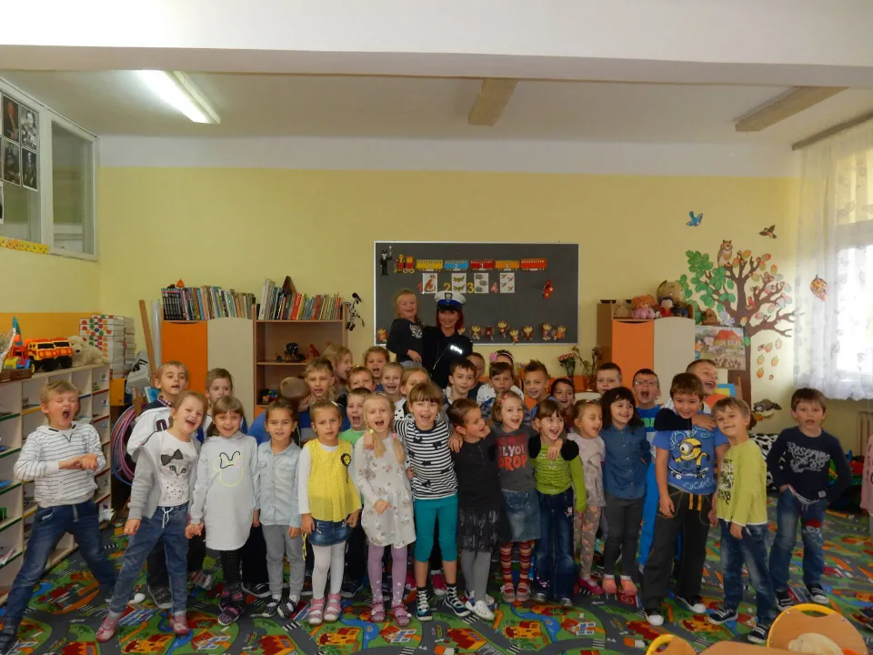 Spotkanie z policjantką w klasie Oa. — zdjęcie 11