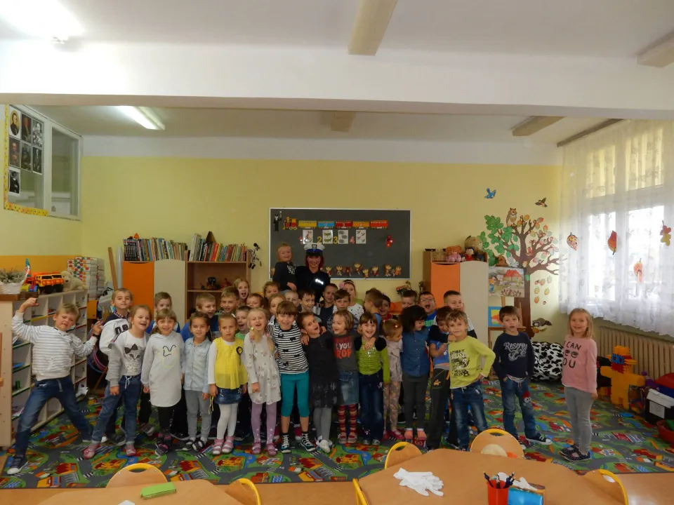Spotkanie z policjantką w klasie Oa. — zdjęcie 12
