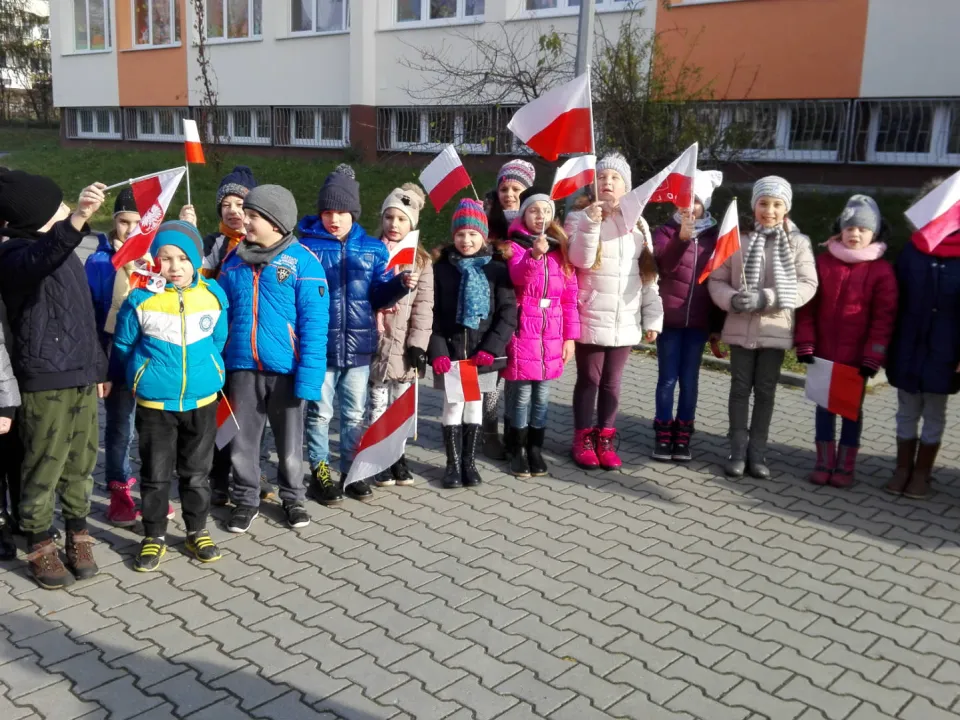 Klasa 3D podczas Marszu Niepodległościowego. — zdjęcie 9
