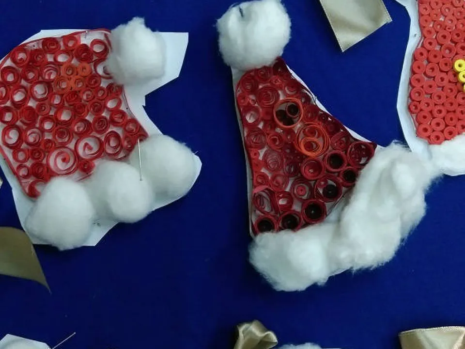 Mikołajowe czapki 5a — zdjęcie 3