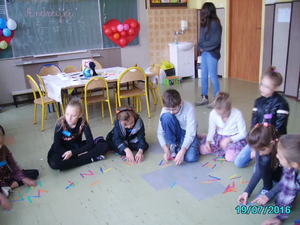 Andrzejki w klasie III C — zdjęcie 16