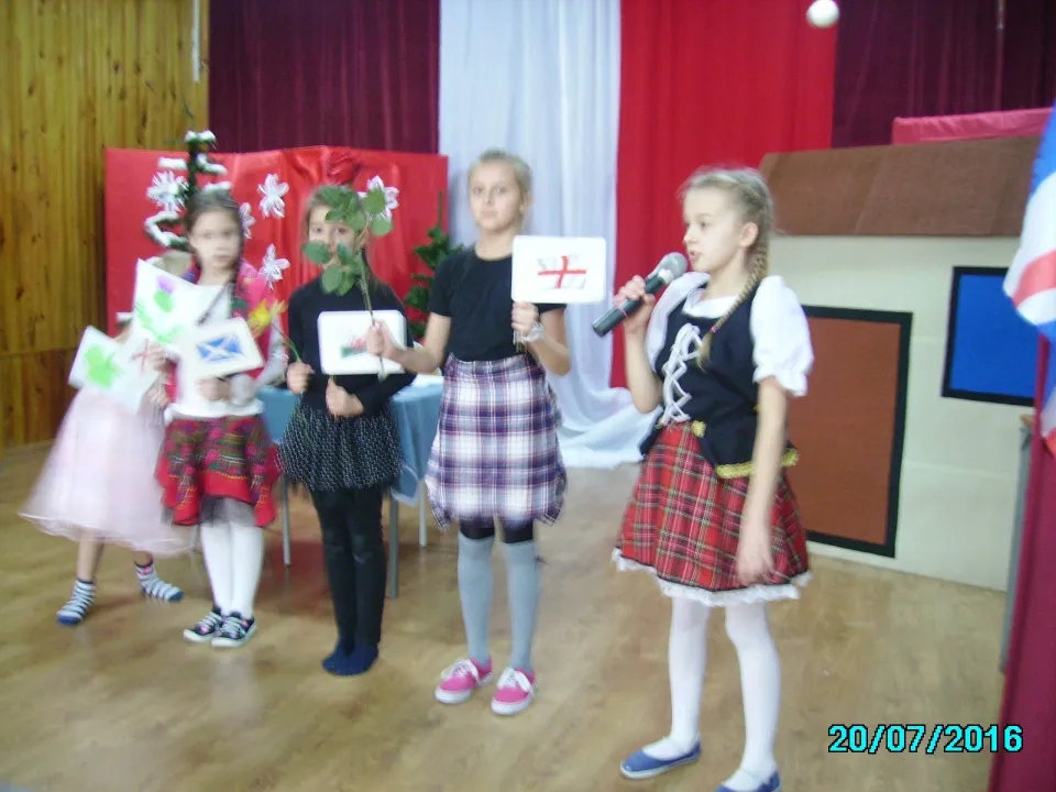 Kultura i obyczaje Wielkiej Brytanii z klasą  III C — zdjęcie 1
