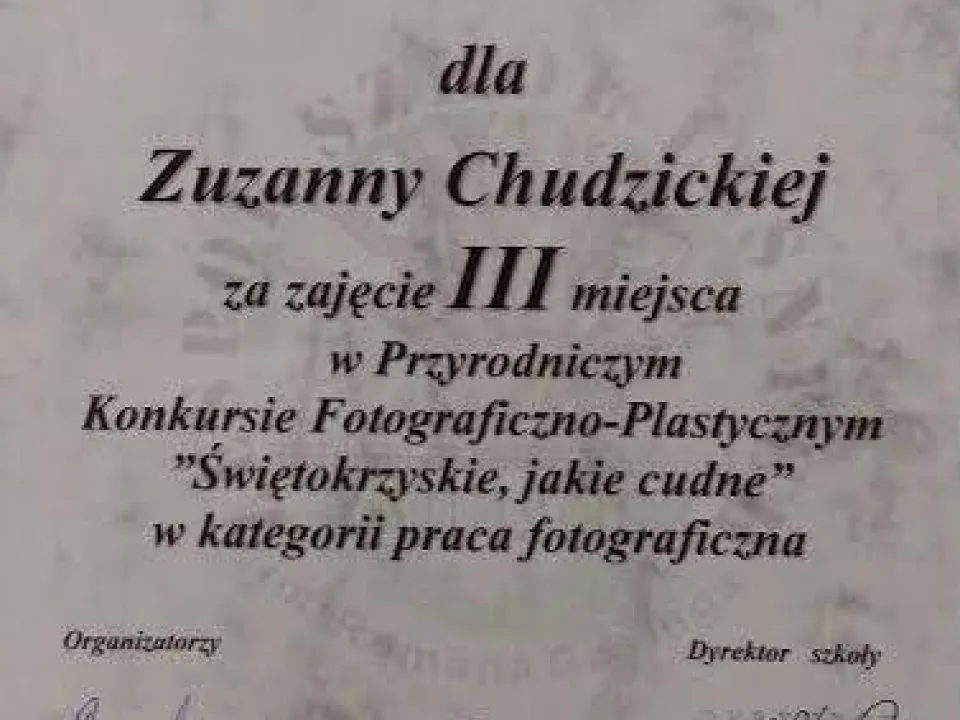 Konkurs plastyczno - fotograficzny — zdjęcie 1