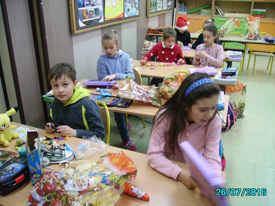 Geo -  Mikołajki w Geoparku z klasą III C — zdjęcie 14