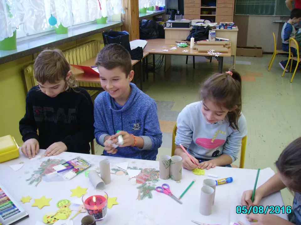 W klasie III C Boże Narodzenie tuż, tuż… — zdjęcie 12