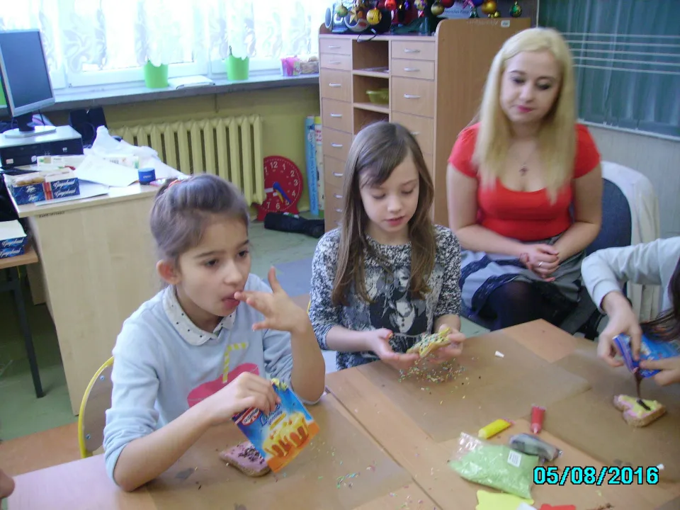 W klasie III C Boże Narodzenie tuż, tuż… — zdjęcie 14