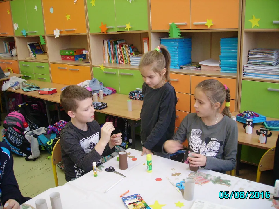 W klasie III C Boże Narodzenie tuż, tuż… — zdjęcie 20