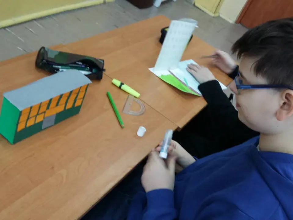 Makiety domów klas 6a i 6b — zdjęcie 7