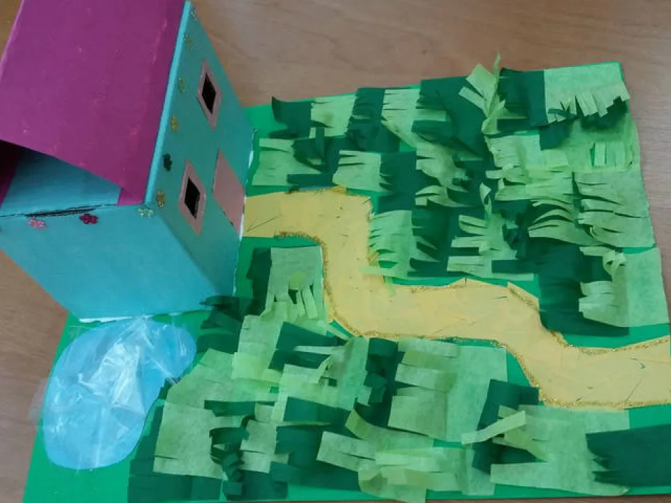 Makiety domów klas 6a i 6b — zdjęcie 11