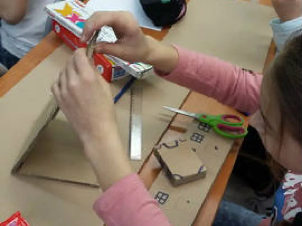 Makiety domów klas 6a i 6b — zdjęcie 36