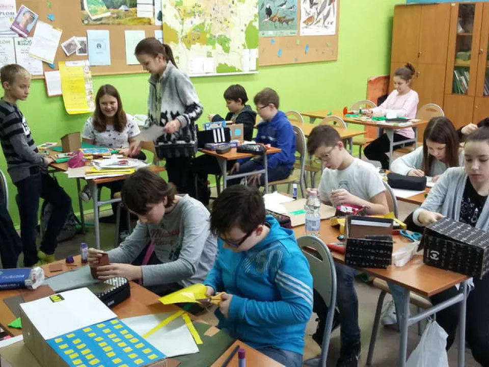 Makiety domów klas 6a i 6b — zdjęcie 37