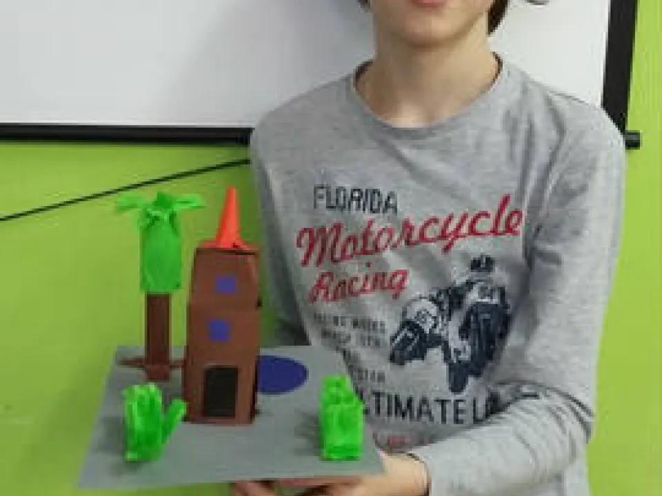 Makiety domów klas 6a i 6b — zdjęcie 48