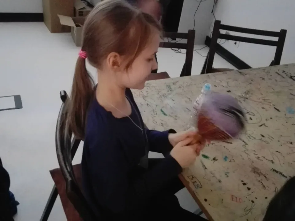 Warsztaty "Kolory Świata" z klasa IIId — zdjęcie 2
