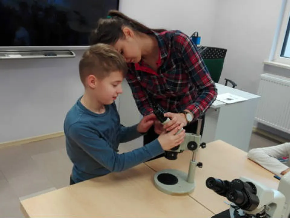 Klasa IIId w Ogrodzie Botanicznym. — zdjęcie 2