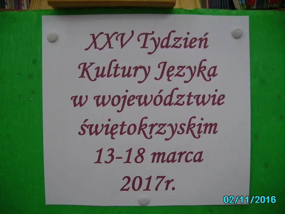 Tydzień Kultury Języka z klasą III C w Miejskiej Bibliotece Publicznej, Filia nr 2 w Kielcach. — zdjęcie 20