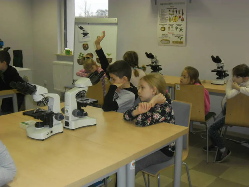 klasa 2 c w ogrodzie botanicznym — zdjęcie 5