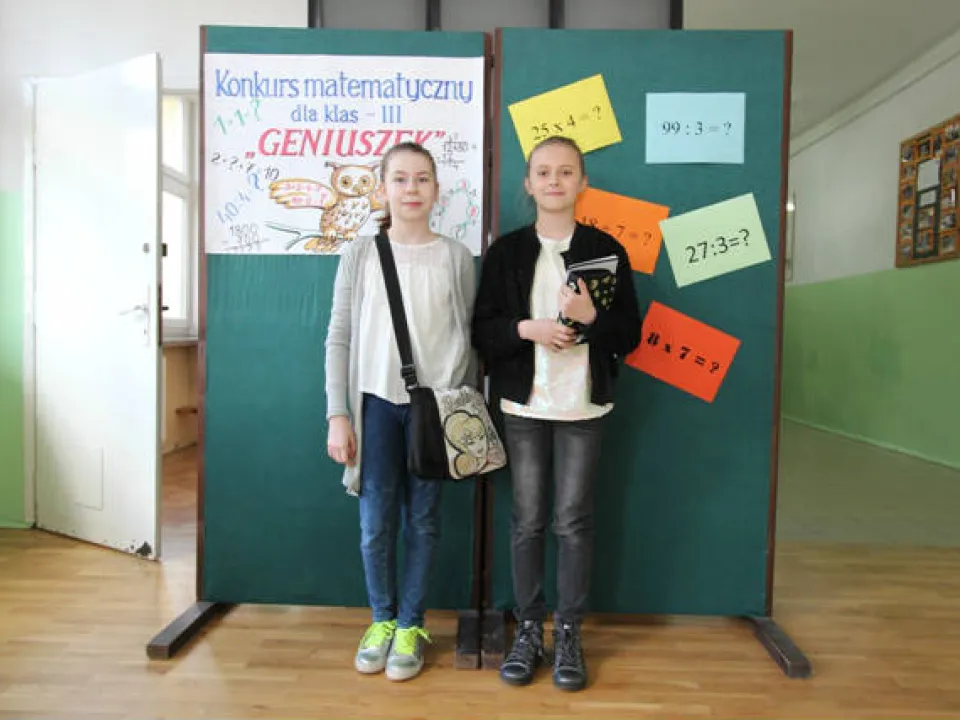 Matematyczny sukces w klasie III C. — zdjęcie 1