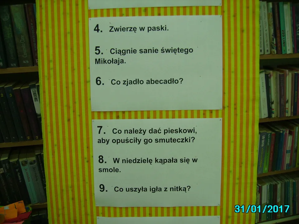 „Brzechwa na wesoło” z klasą III C w Miejskiej Bibliotece Publicznej, Filia nr 2 w Kielcach. — zdjęcie 3