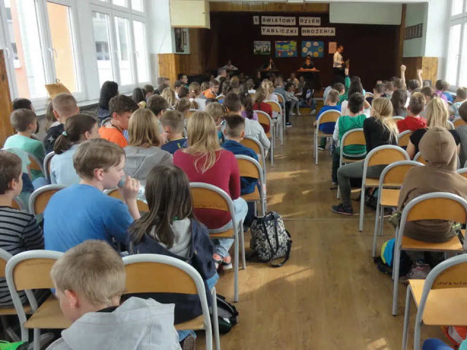 Światowy Dzień Tabliczki Mnożenia - gimnazjum — zdjęcie 1