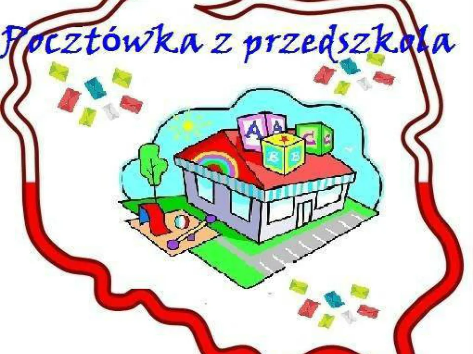 pocztówka z przedszkola — zdjęcie 1
